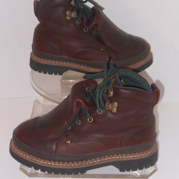 GEORGIA GIANT Other - GEORGIA GIANT BROWN LEATHER STEEL TOE WORK BOOTS